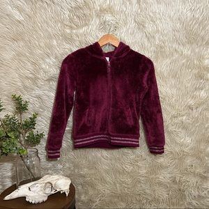 Buy 3 for $15 - Girls Pink Fur Hoodie